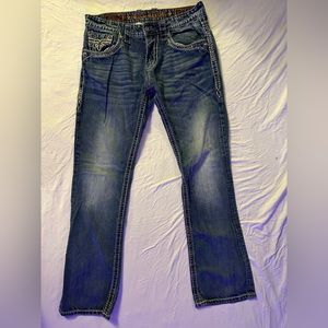 MEN‘S Rock Revival Jeans